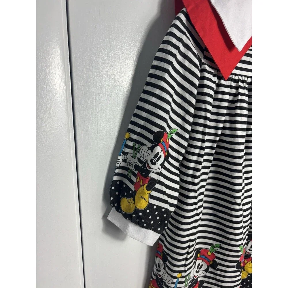 Rare Vintage Minnies Corner By Youngland Mickey Minnie Disney Girls Dress SZ 6X